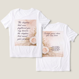 ローマ人への手紙 8:28 信仰 トライブレンドTシャツ