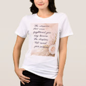 ローマ人への手紙 8:28 信仰 トライブレンドＴシャツ (正面)