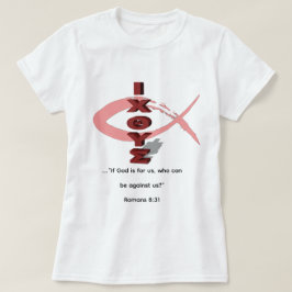 ローマ人への手紙 8:31 Tシャツ