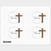 ローマ人ロードバイブル勉強シール 楕円形シール (シート)