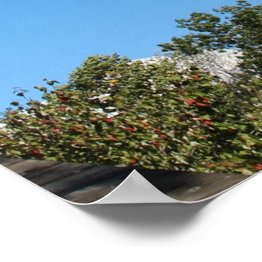 ローマ人10:13だれでも訪れようとするとき… ポスター (角)