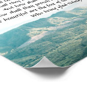 ローマ人10:14-15彼らは彼を呼び寄せる ポスター (角)