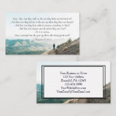 ローマ人10:14-15彼らは彼を呼び寄せる 名刺 (正面/裏面)