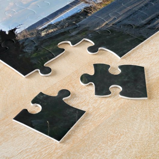 ローマ人10:15どのように美しい足は… ジグソーパズル (側面)