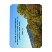 ローマ人10:9もし口で告白し… マグネット (縦)