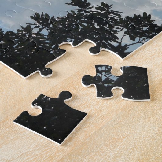 ローマ人11:36彼のためと彼を通して… ジグソーパズル (側面)