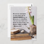 ローマ人12:2この世に従うな ポストカード (正面/裏面)