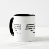 ローマ人13:8 KJVバイブル聖句Two-Tone Mug マグカップ (正面左)