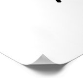 ローマ人15:13希望の神があなたを喜びで満たしてくれたまえ ポスター (角)