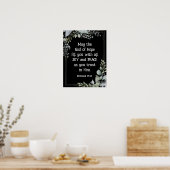 ローマ人15:13希望の神は喜びの平和を満たす ポスター (キッチン)