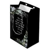 ローマ人15:13希望の神は喜びの平和を満たす ミディアムペーパーバッグ (正面アングル)