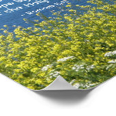 ローマ人15:13希望の神よ、灯台 ポスター (角)