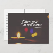 ローマ人5:8 – 最も暗い恋 ポストカード (正面/裏面)