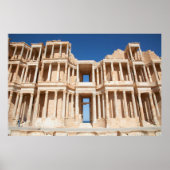 ローマ円形劇場のファサードおよびステージ ポスター (正面)