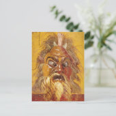 ローマ劇場マスク ポストカード (スタンド正面)