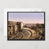 ローマ劇場，インテリア，オレンジ，プロヴァンス，フランス ポストカード (正面/裏面)