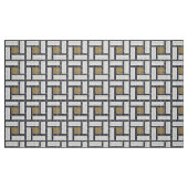 ローマ動機モザイク幾何学模様2 ファブリック (ファットクォーター)