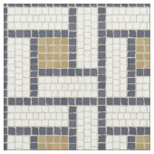 ローマ動機モザイク幾何学模様2 ファブリック (クローズアップ)