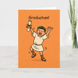 ローマ卒業コレクション: “Graduatum!” カード