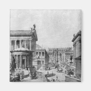 ローマ古代フォーラム, 1914 マグネット