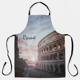 ローマ古建築サンセットシティスケープ エプロン
