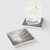 ローマ古建築サンセットシティスケープ ストーンコースター (横)