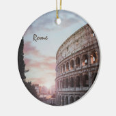 ローマ古建築サンセットシティスケープ セラミックオーナメント (左)