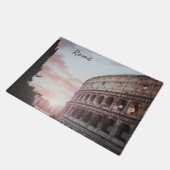 ローマ古建築サンセットシティスケープ ドアマット (アングル)