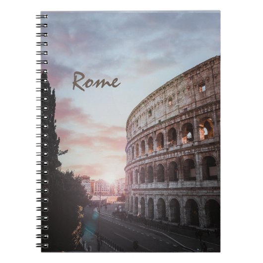 ローマ古建築サンセットシティスケープ ノートブック (正面)