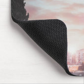 ローマ古建築サンセットシティスケープ マウスパッド (コーナー)