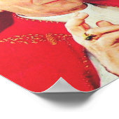 ローマ司教ジョン・ポールII ポスター (角)