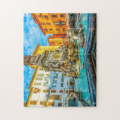 ローマ噴水。 ジグソーパズル (縦)