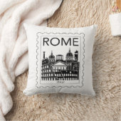 ローマ土産イタリア切手 クッション (ブランケット)