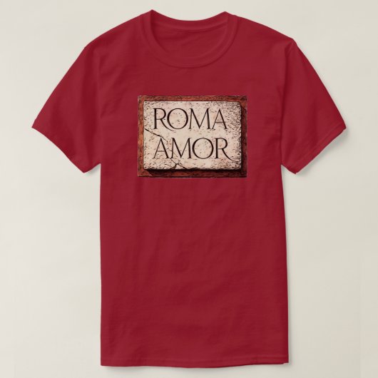 ローマ大好き Tシャツ (デザイン正面)