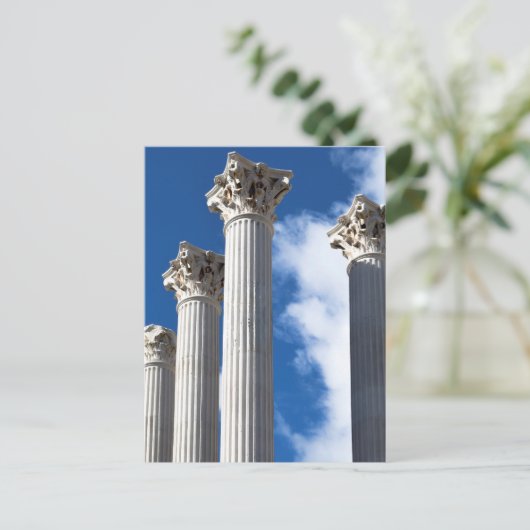 ローマ字列 ポストカード (スタンド正面)