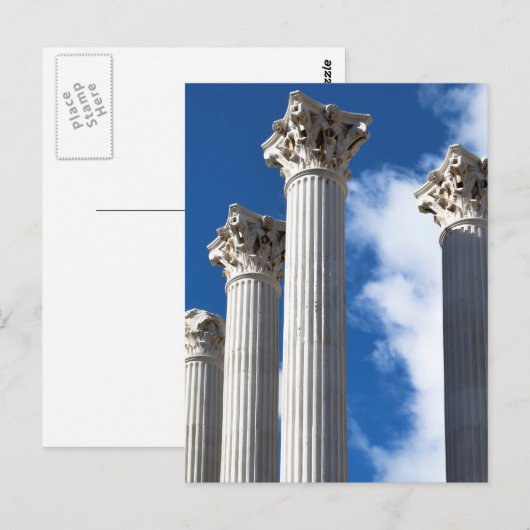 ローマ字列 ポストカード (正面/裏面)