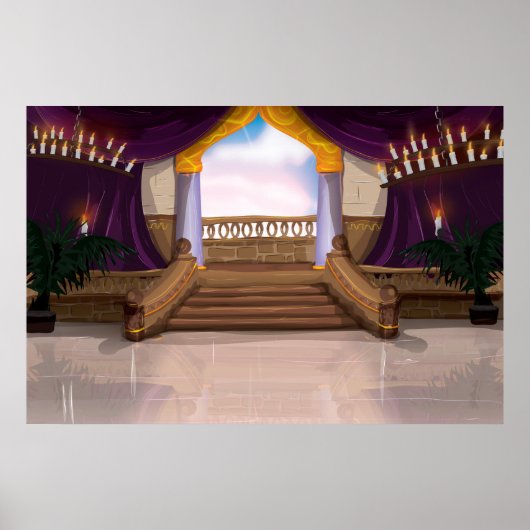 ローマ宮殿 ポスター (正面)