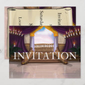 ローマ宮殿 招待状 (正面/裏面)