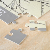 ローマ市の歴史的地図 ジグソーパズル (側面)