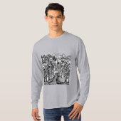 ローマ帝国のコンスタンチノープルの首都 Tシャツ (正面フル)