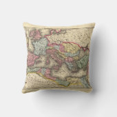 ローマ帝国の地図 クッション (裏面)