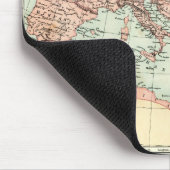 ローマ帝国の旧式な地図 マウスパッド (コーナー)