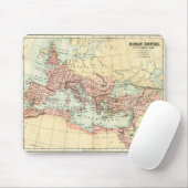ローマ帝国の旧式な地図 マウスパッド (マウス)