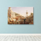 ローマ帝国の見解 キャンバスプリント (インサイチュ (ウッドフロア))