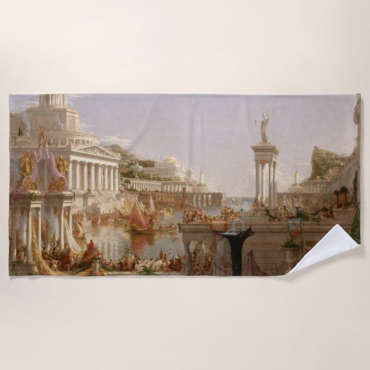 ローマ帝国の見解 ビーチタオル (正面)