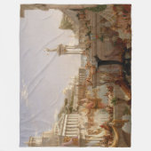 ローマ帝国の見解 フリースブランケット (正面)