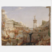 ローマ帝国の見解 フリースブランケット (正面(横))