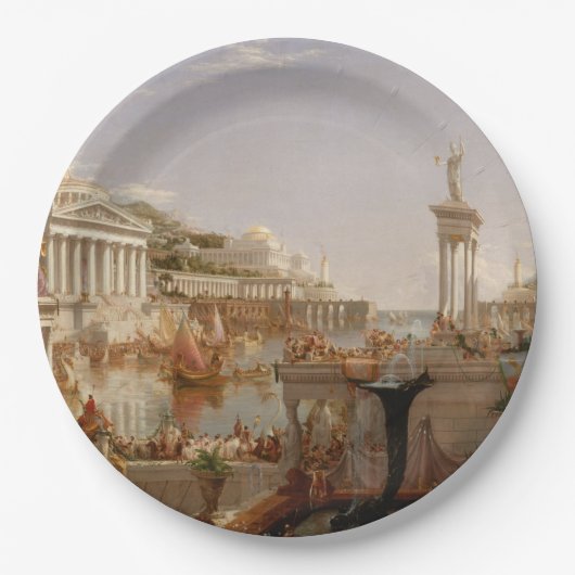 ローマ帝国の見解 ペーパープレート (正面)