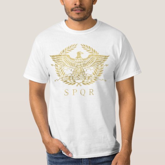 ローマ帝国イーグルエンブレム Tシャツ (正面)