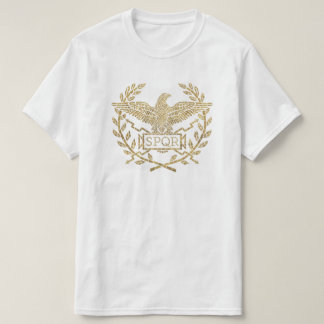 ローマ帝国イーグルモザイクエンブレム Tシャツ